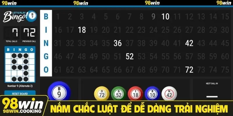 Người chơi nắm chắc luật để dễ dàng trải nghiệm