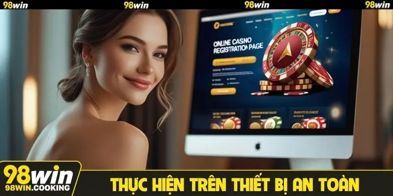 Thực hiện trên thiết bị an toàn