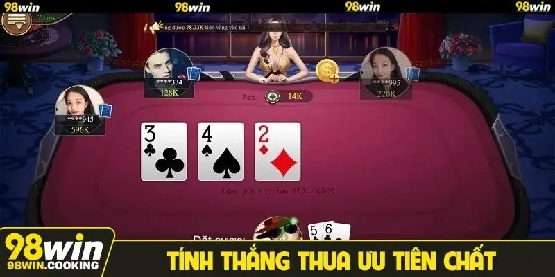 Tính thắng thua ưu tiên chất