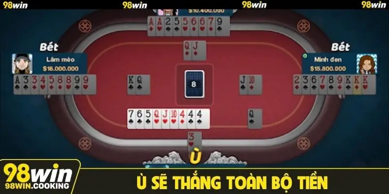 Ù sẽ thắng toàn bộ tiền